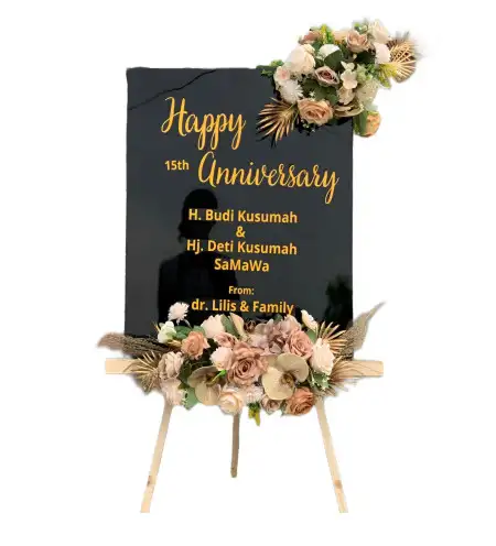 Papan Bunga Akrilik Cipamekar