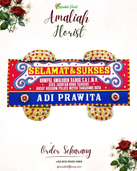 Papan Bunga Ucapan Selamat Cipamekar